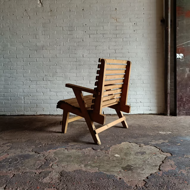 1950s slatted pine armchair 12.png