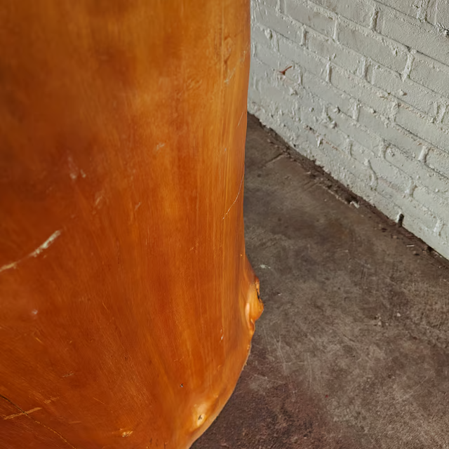 Large old tree trunk chair natural with knots 10.png