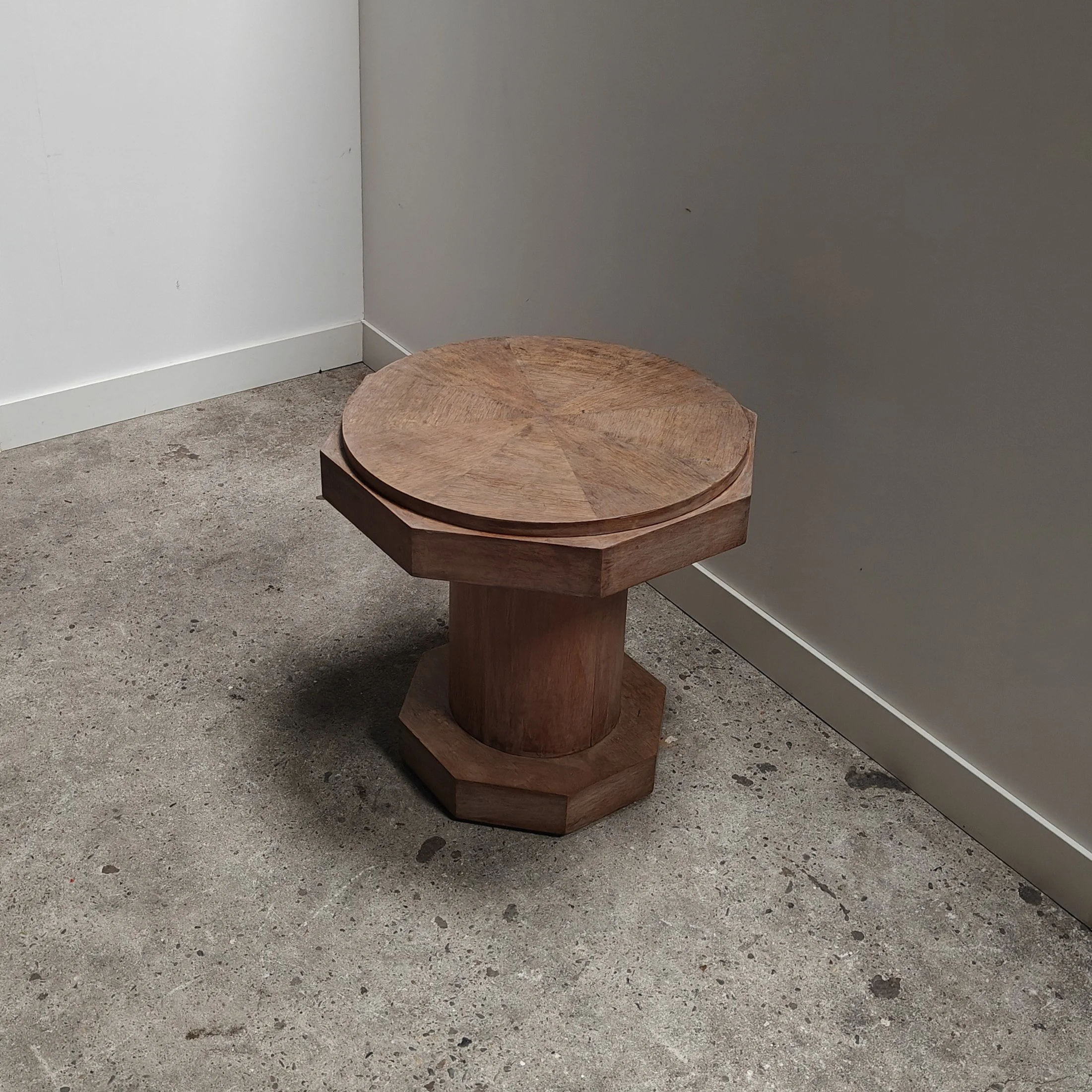Modernist hexagonal shaped sidetable 1930s 1.jpg