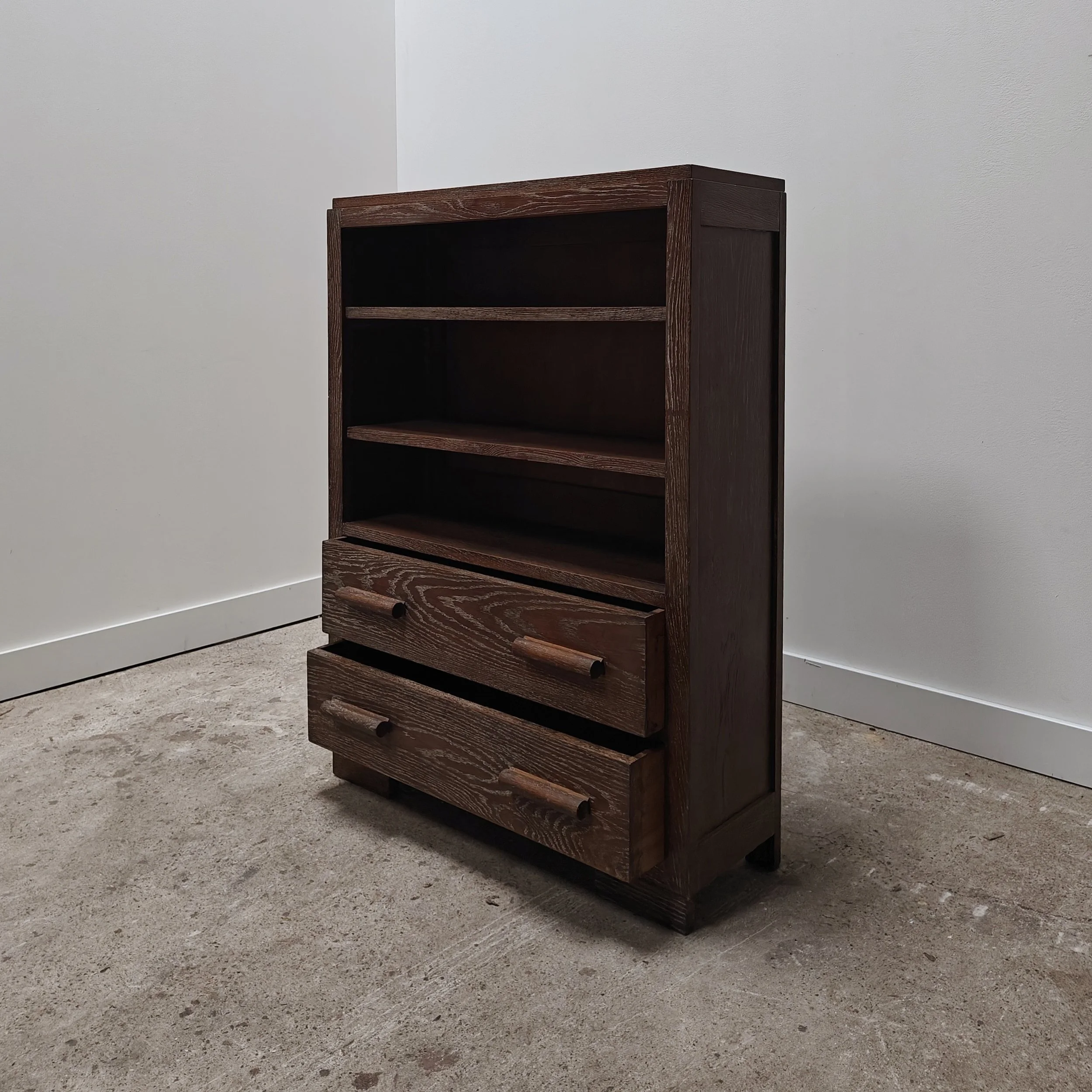 Art deco oak bookcase with drawers 13.jpg