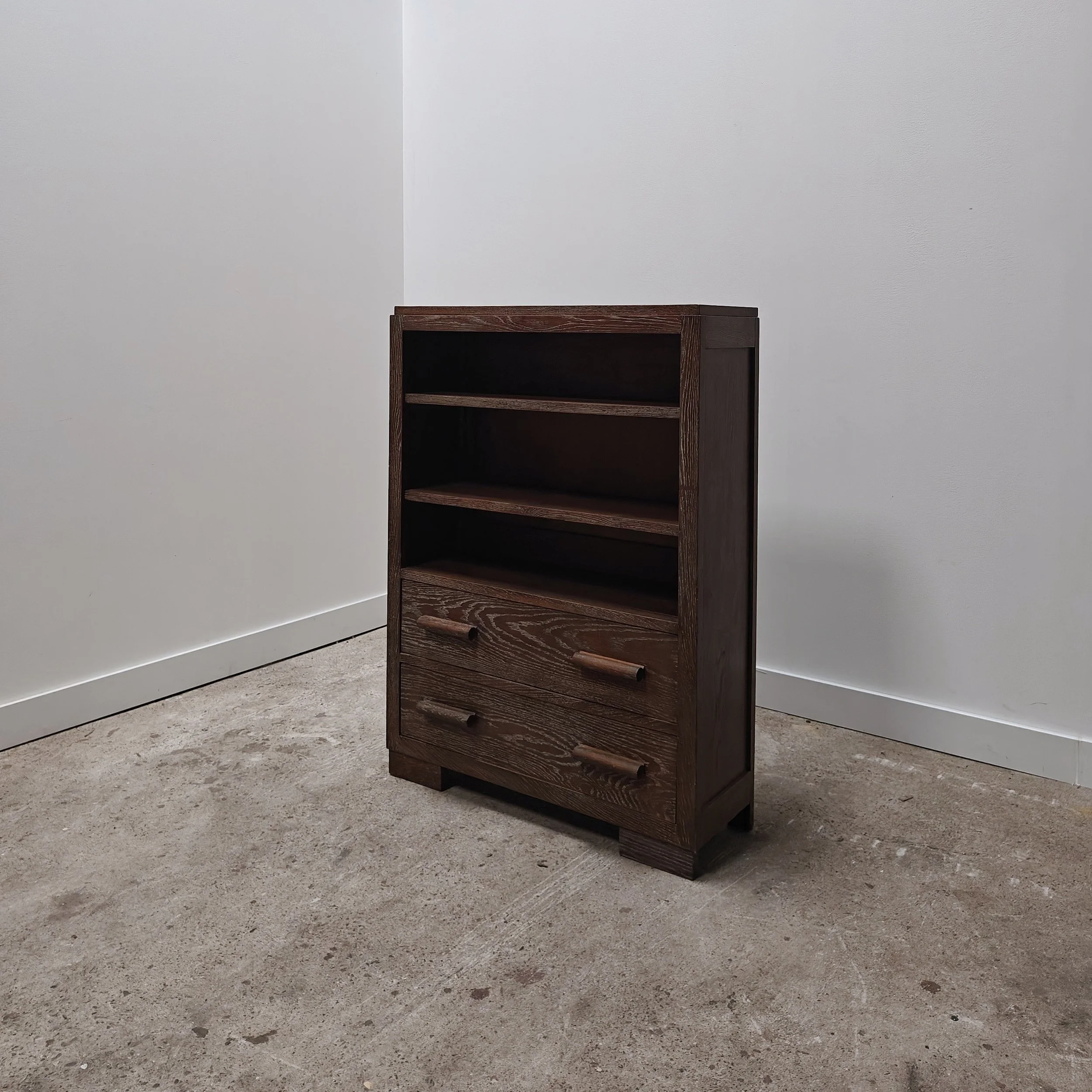 Art deco oak bookcase with drawers 12.jpg