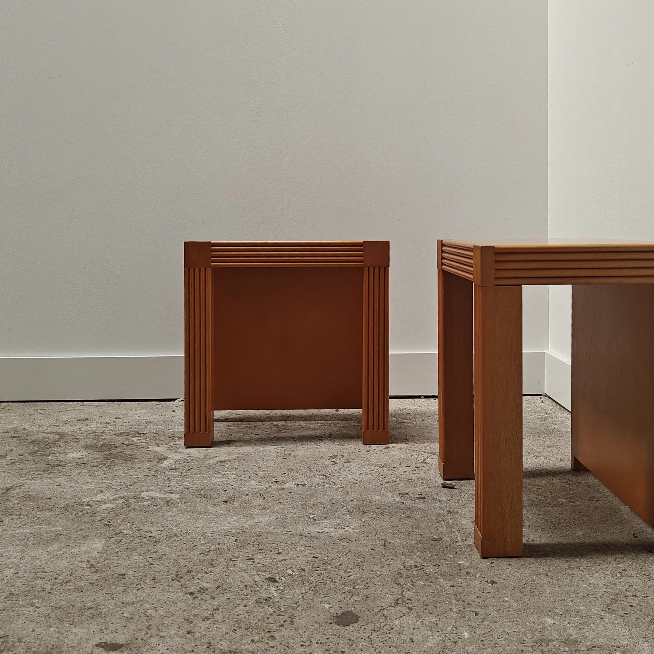 Elm Nightstands from France 1980s 3.jpg
