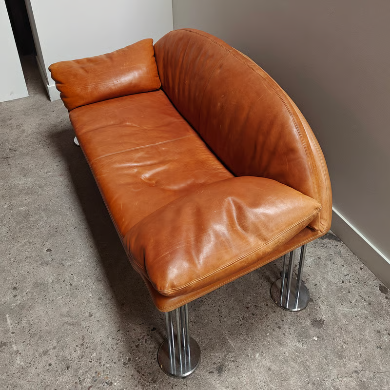 Cognac leather sofa by Burkhard Vogtherr 5.png