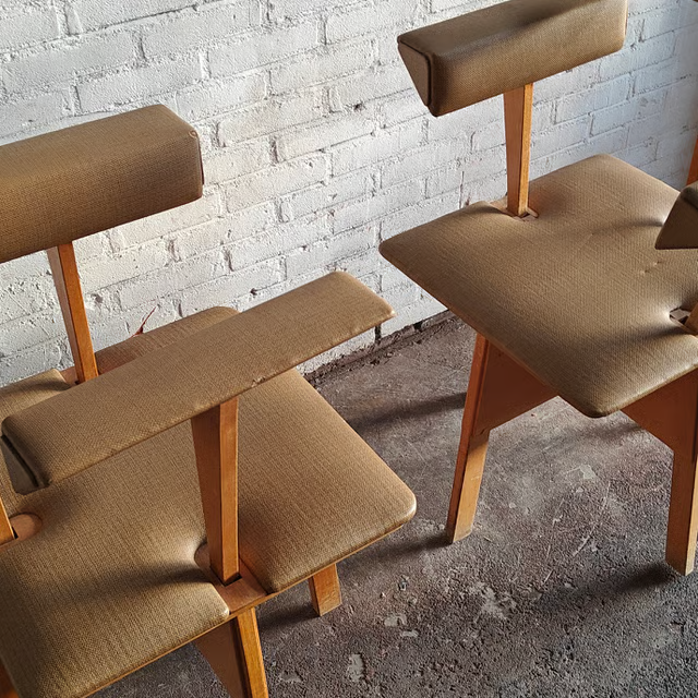 Modernist 1950's adjustable armchairs, set-2 5.png