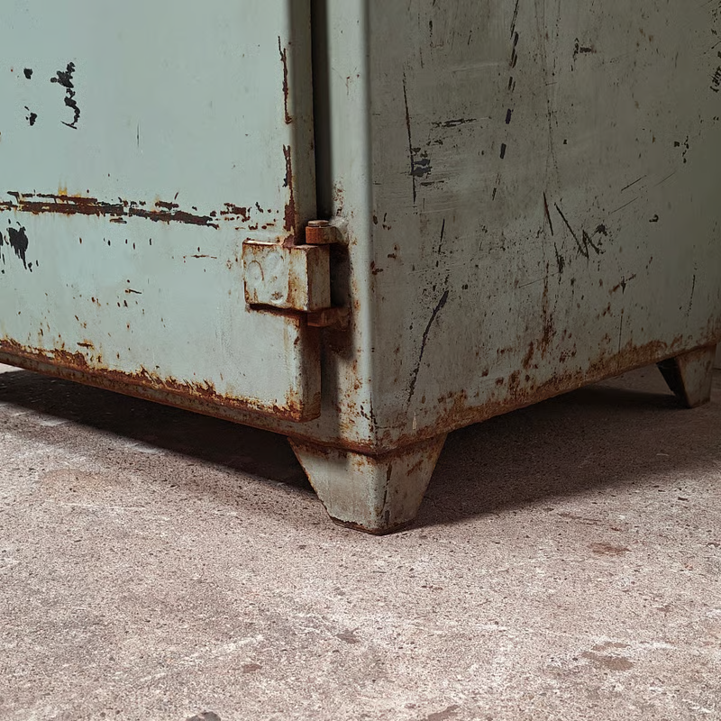 Metal cabinets with round windows 3.png