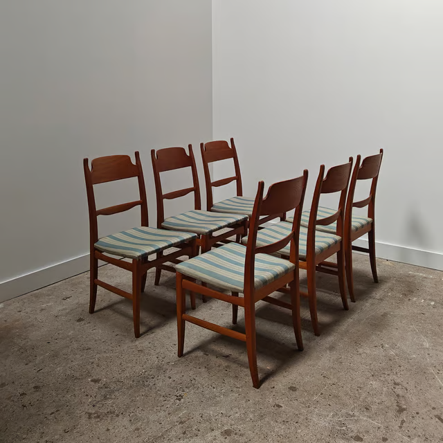 Carl Malmsten dining chairs 1950s