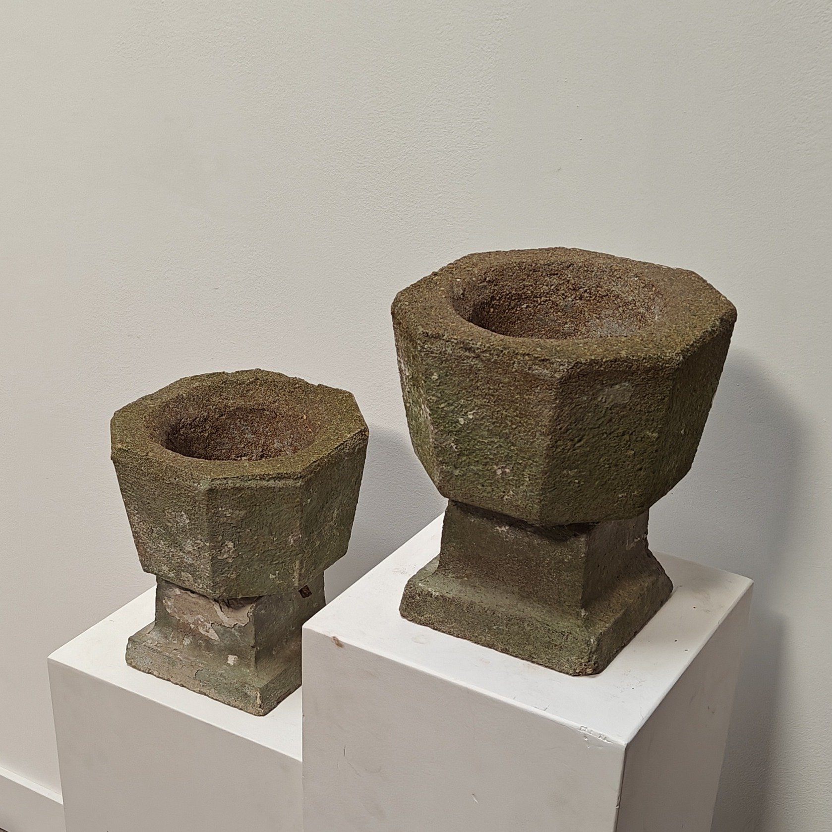 Set of two hexagonal stone flower pots 3.jpg
