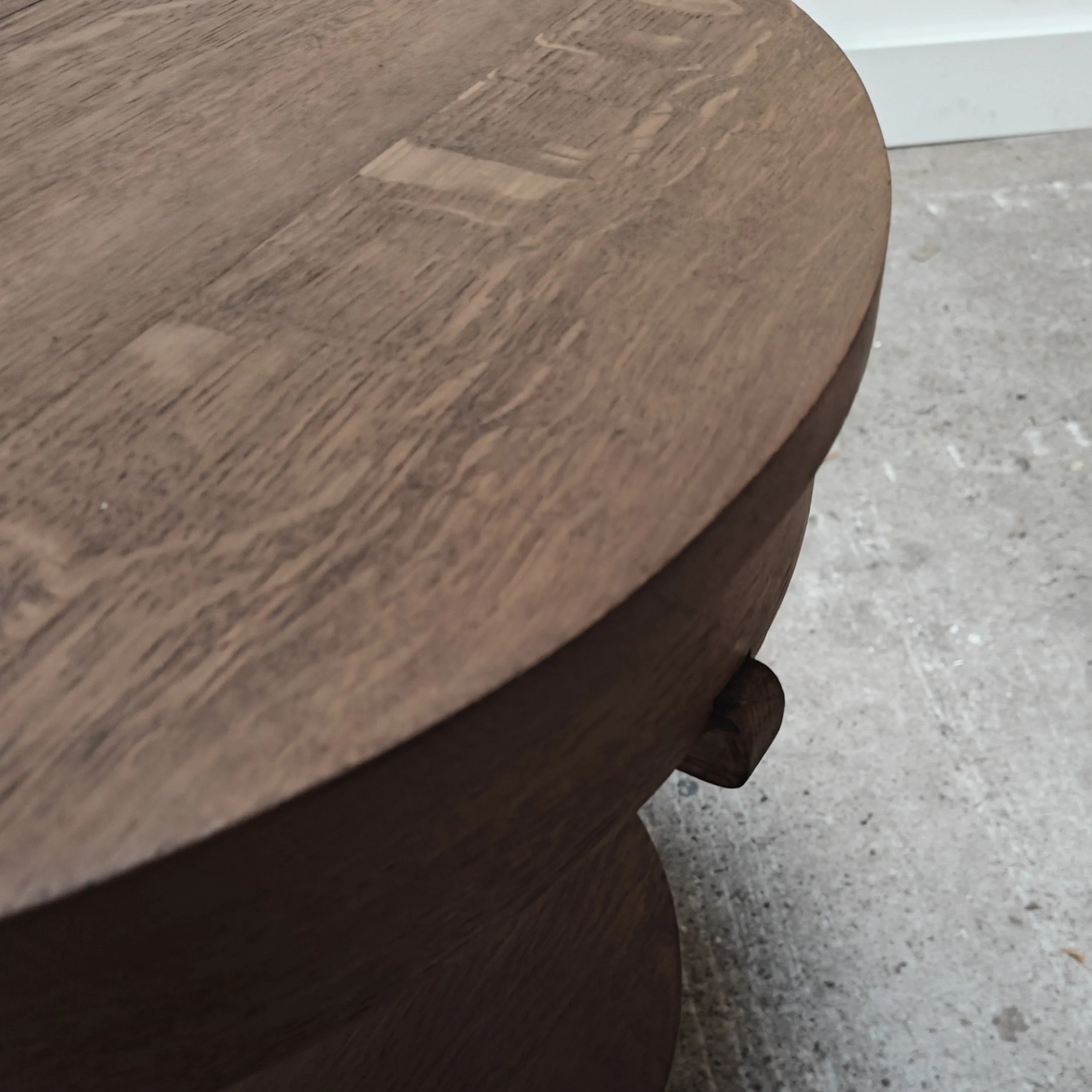 Amsterdam school oak sidetable with semi floating top 17.jpg
