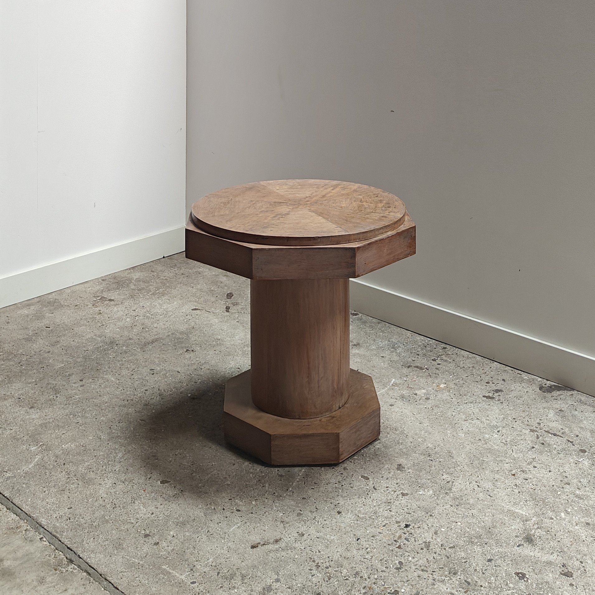 Modernist hexagonal shaped sidetable 1930s 5.jpg