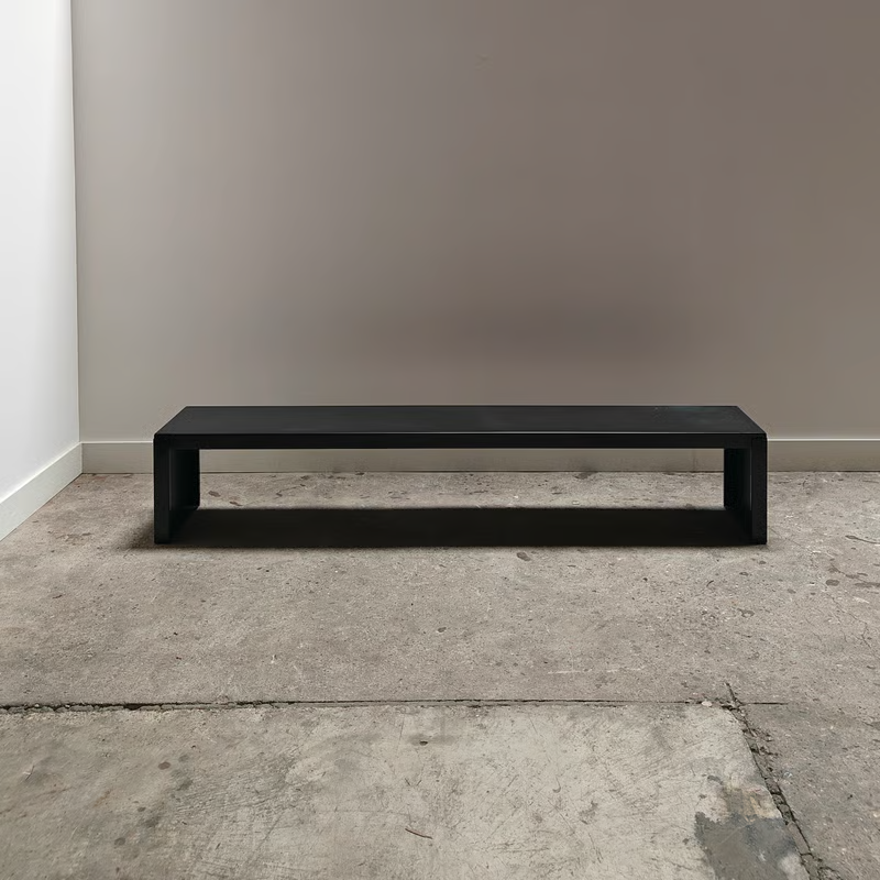 Dark steel rectangular coffee table or low sidetable 1.png