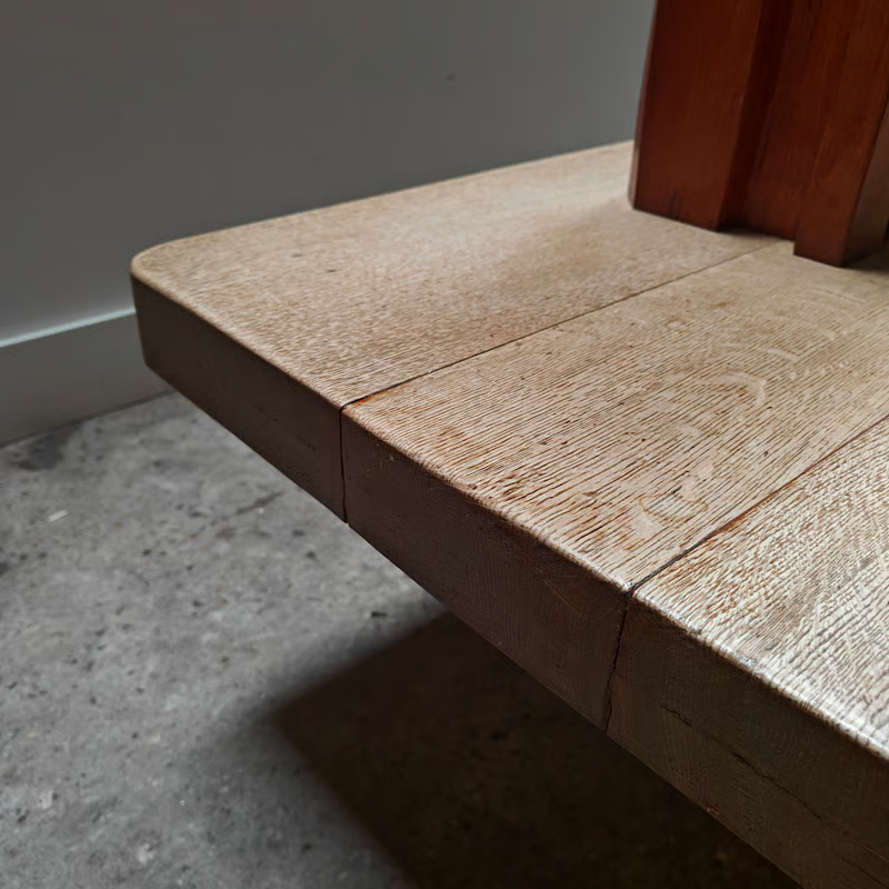 Low and long oak coffee table with Japanese feel 5.png