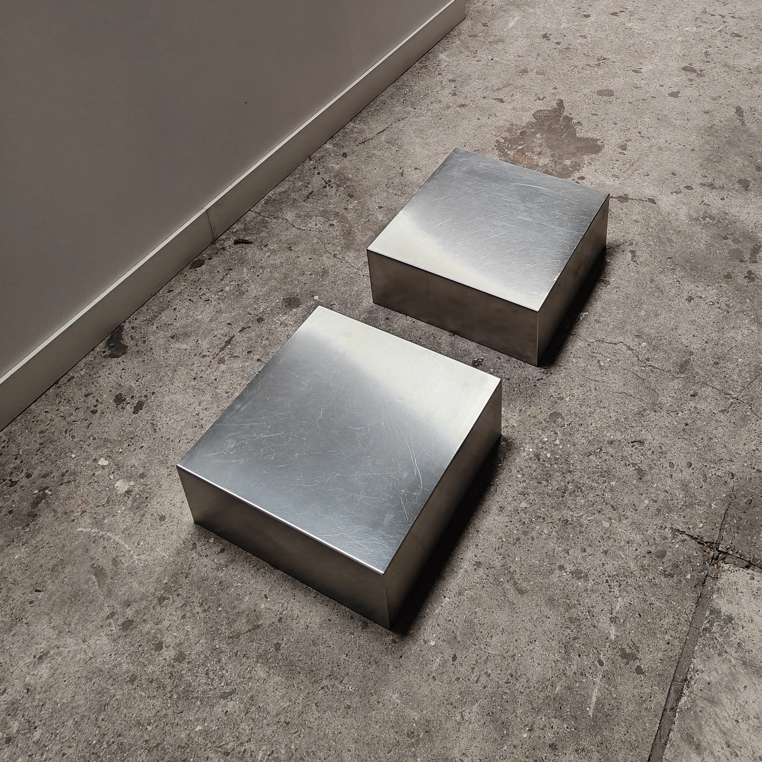 custom-made stainless steel side tables or low plinths 7.jpg