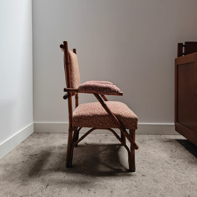 Italian salon chair in faux bamboo 6.png
