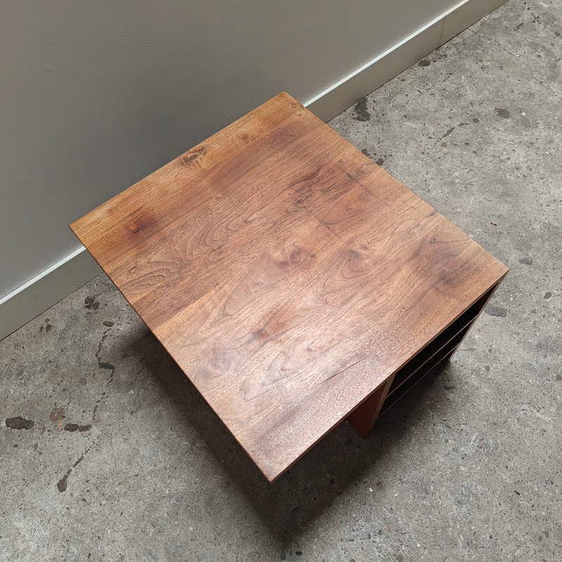 Asymmetrical teak side table from the 80s 3.png