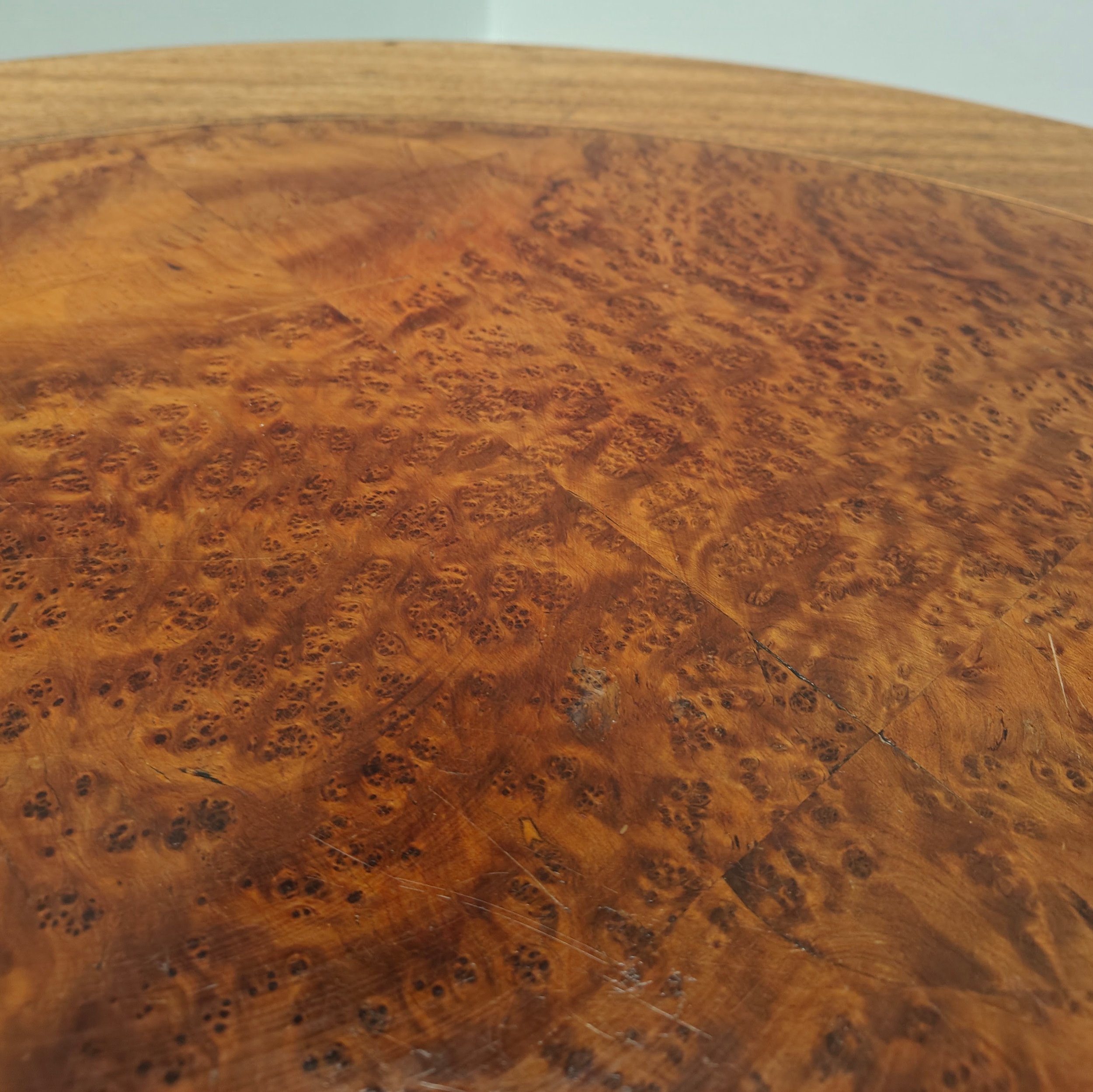 Amsterdamse School side table with hammered copper base 9.jpg