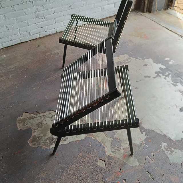 Georges Tigien 1950's low chairs, set2 3.png