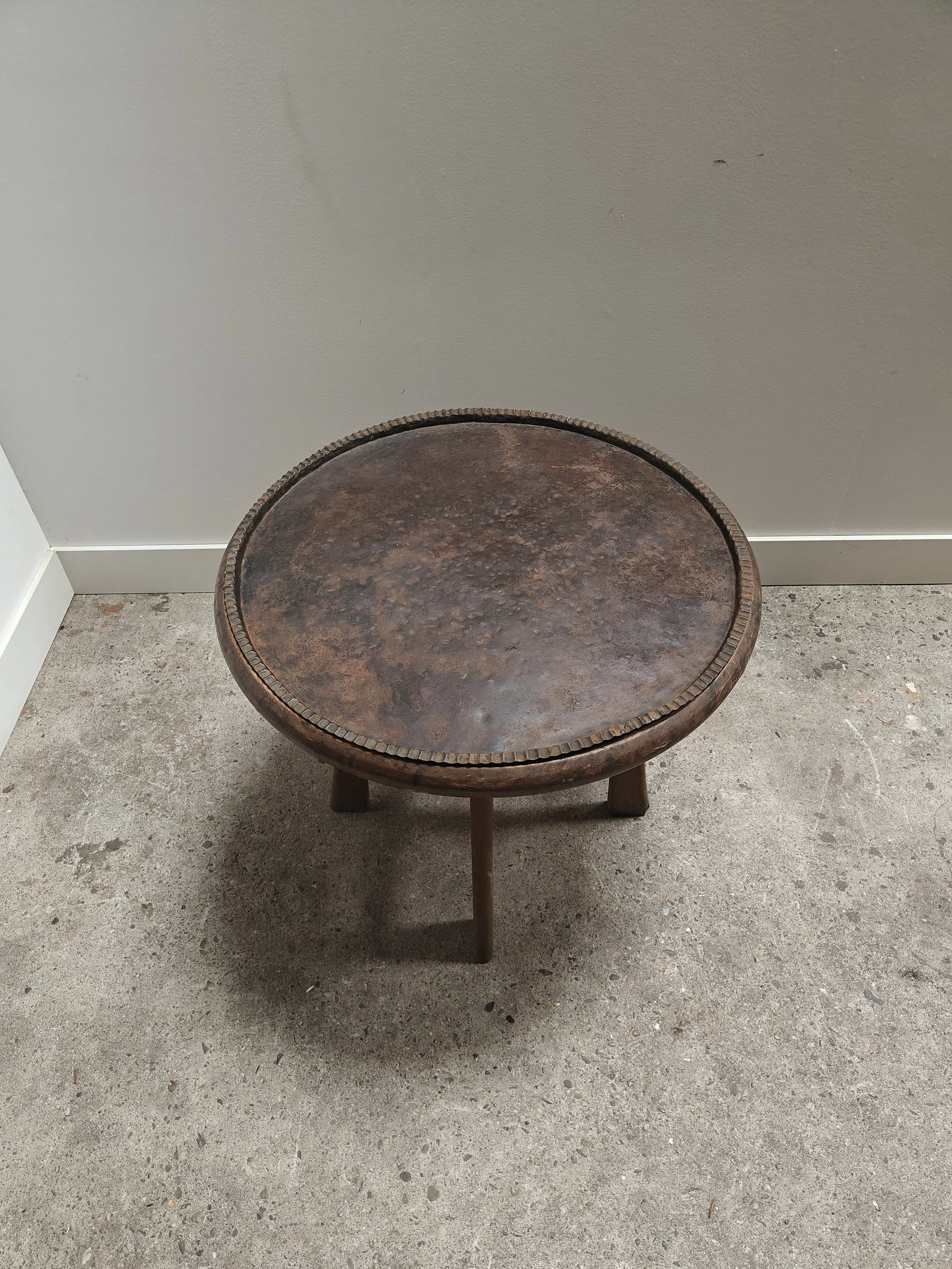 Amsterdamse school sidetable with metal tray h58 w68 6.jpg