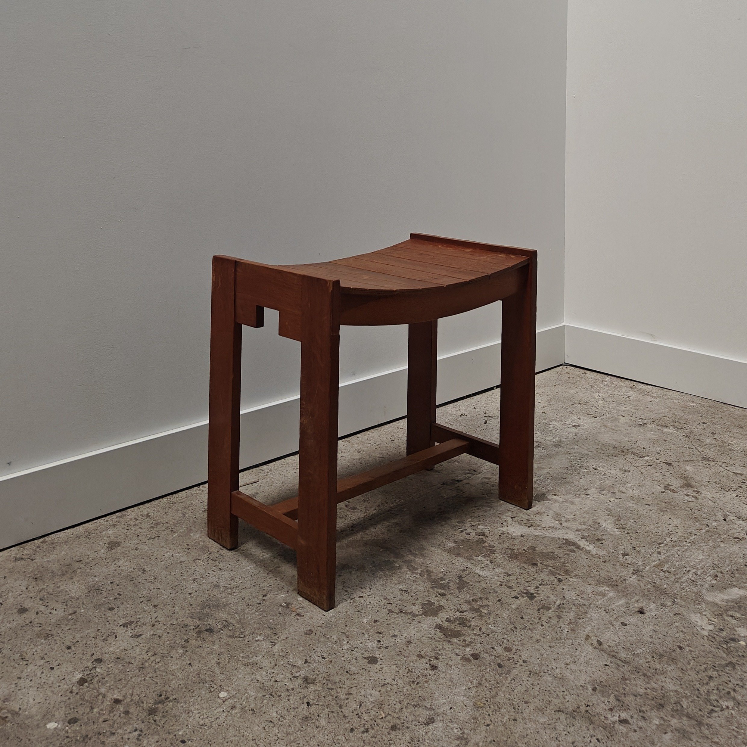 Solid wood art deco stool 4.jpg