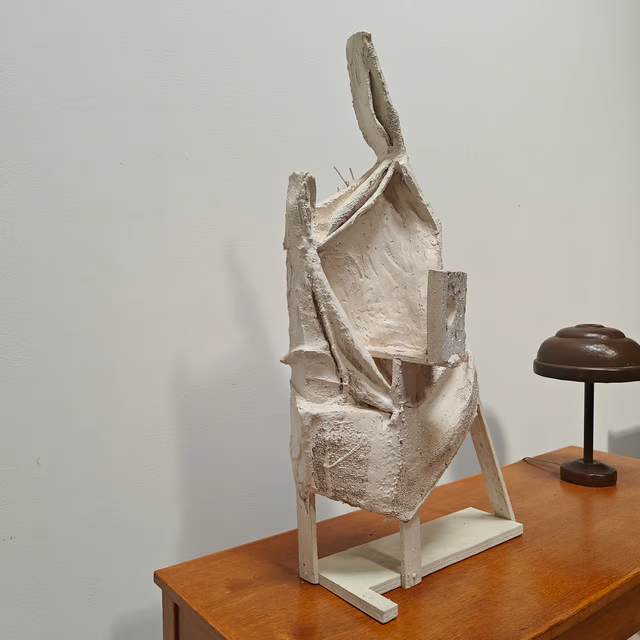Wood and plaster experimental sculpture RD019 3.png