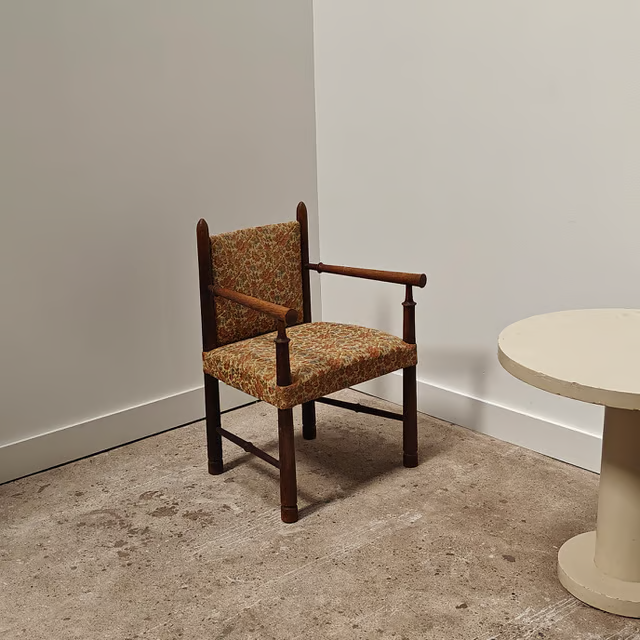 Amsterdam school arm chair