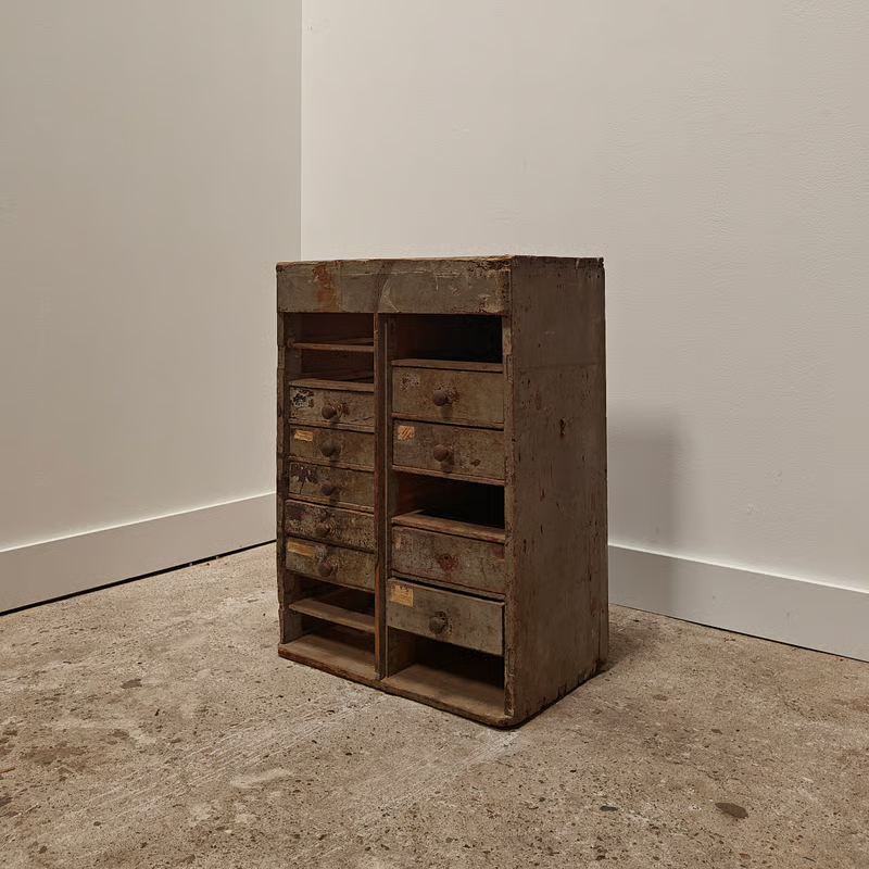 Wabi sabi chest of drawers