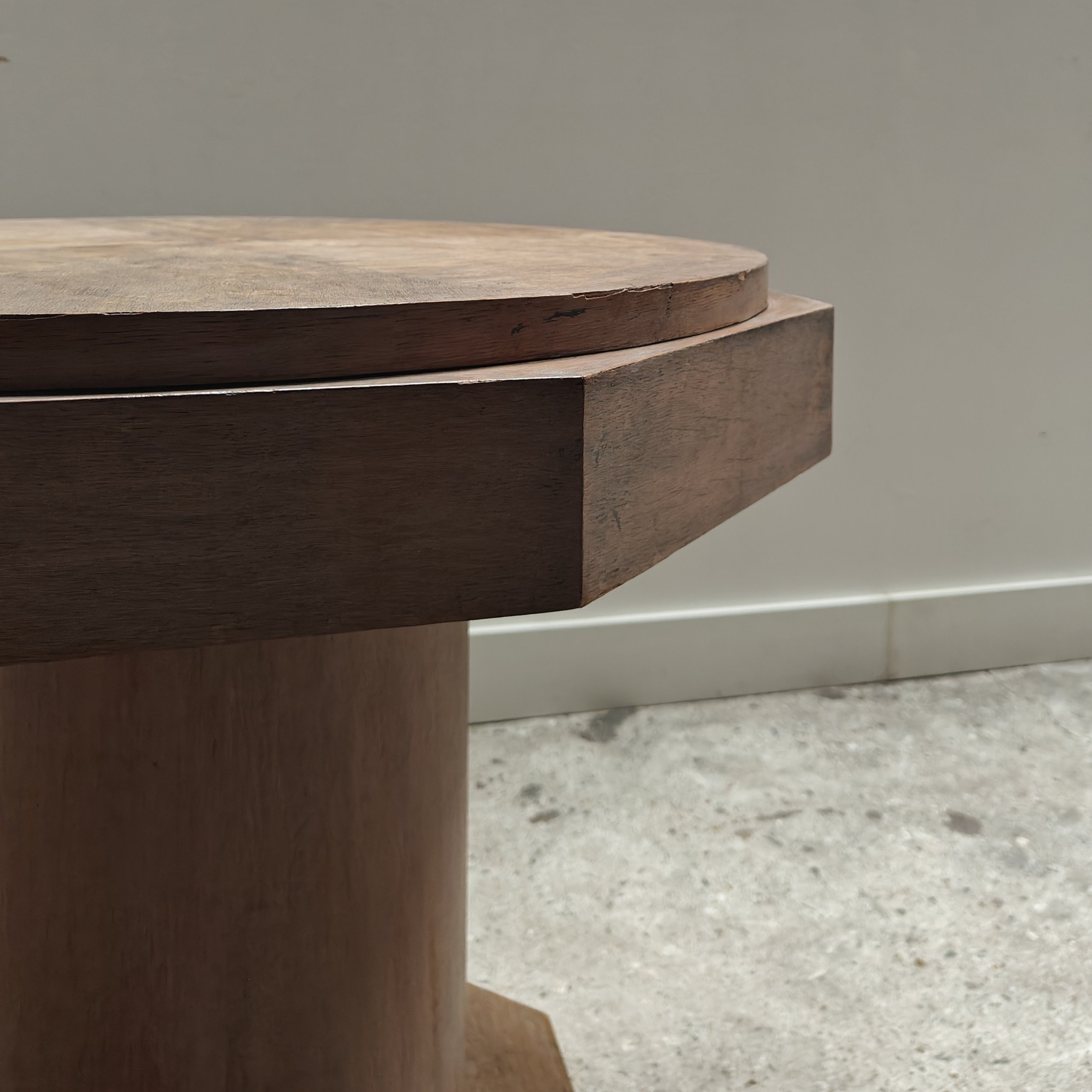 Modernist hexagonal shaped sidetable 1930s 9.jpg