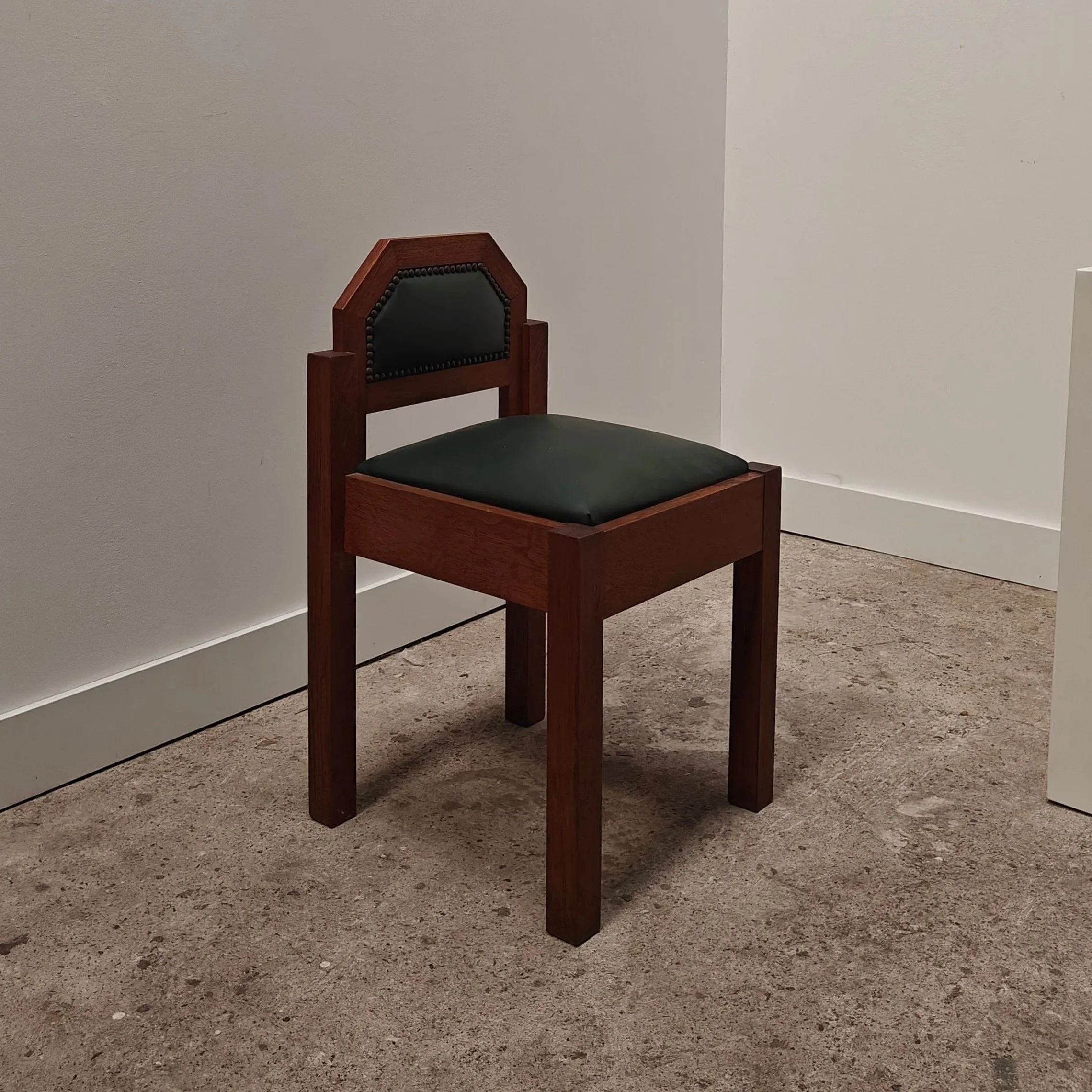 Modernist accent chair from Belgium