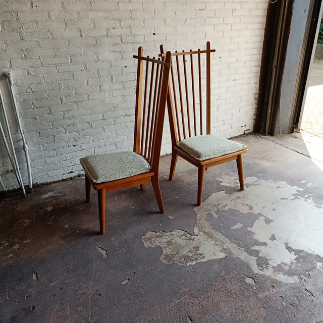 Unique Bas van Pelt high back chairs