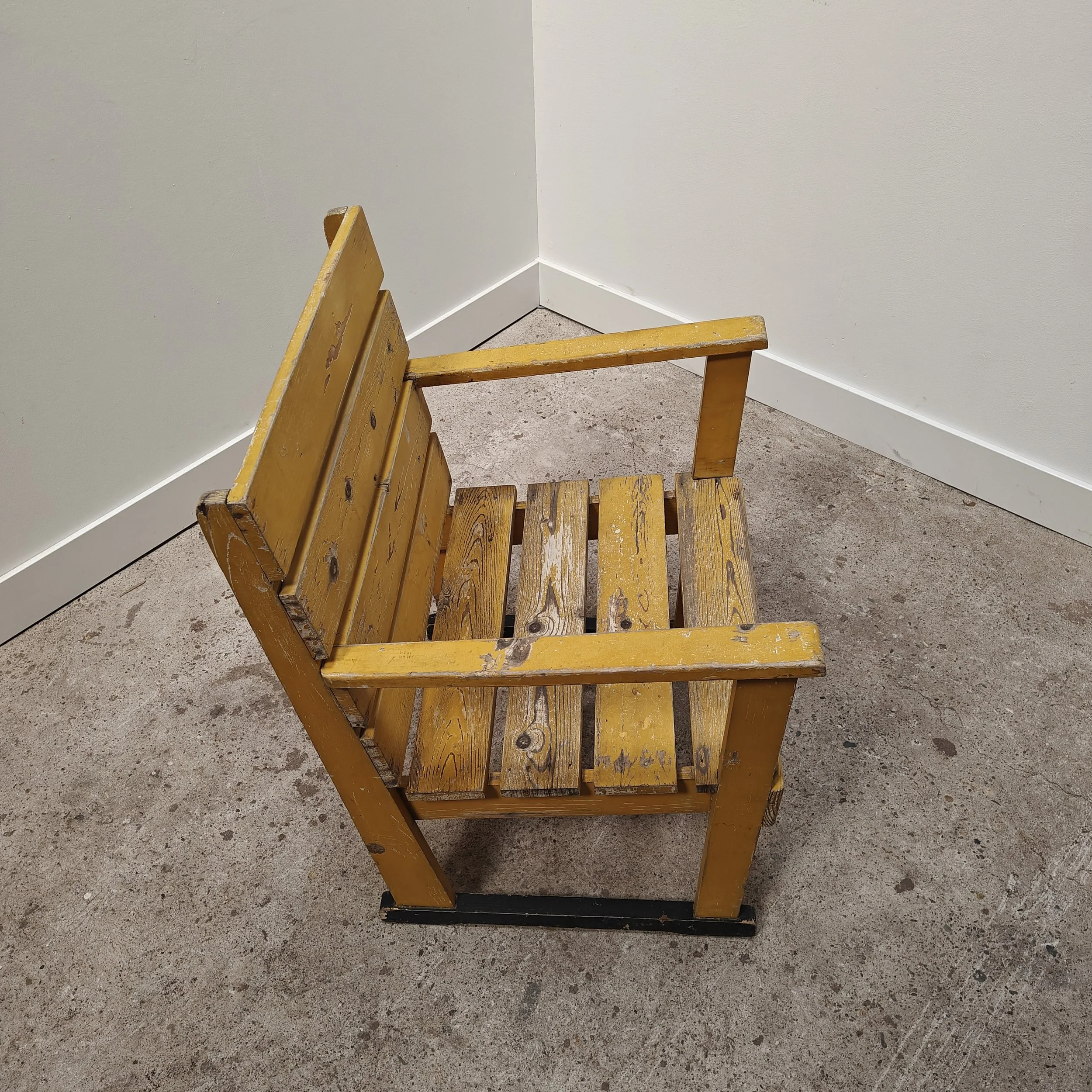 Haagse school armchair in original yellow 2.jpg