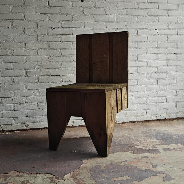 Sculptural 1980's carpenter made garden chairs 7.png