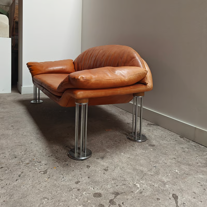 Cognac leather sofa by Burkhard Vogtherr 7.png