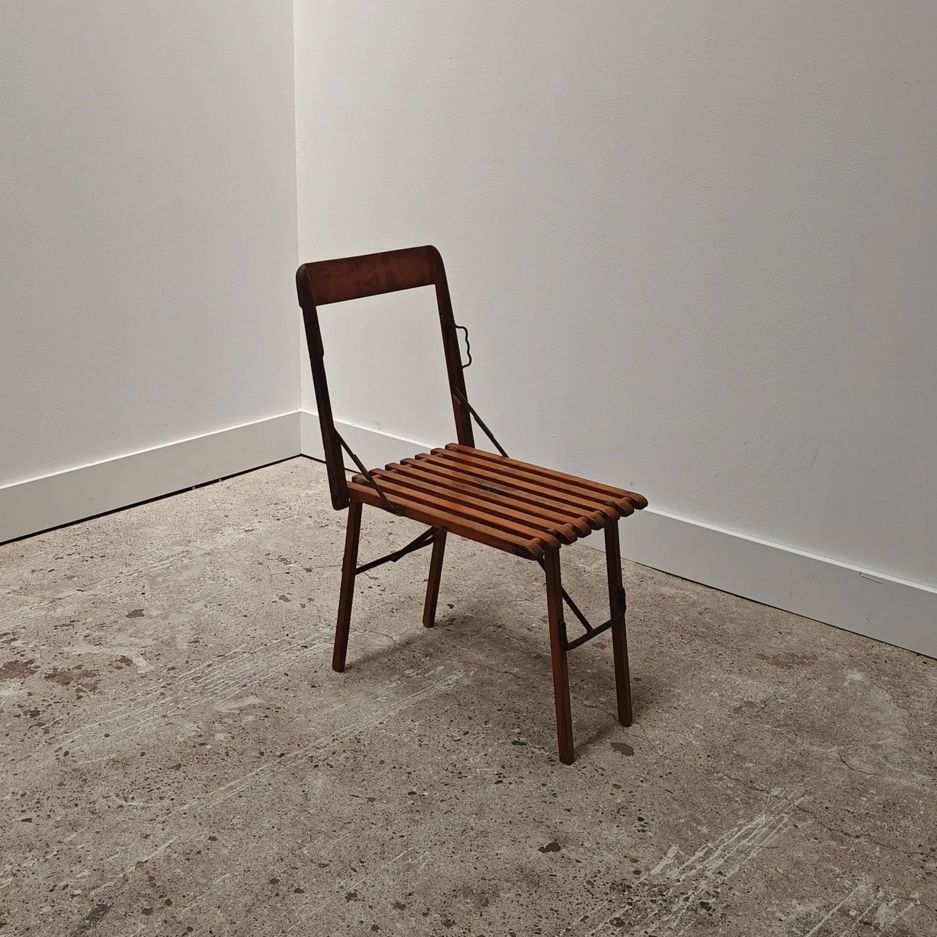 French folding park chair from the 1930s