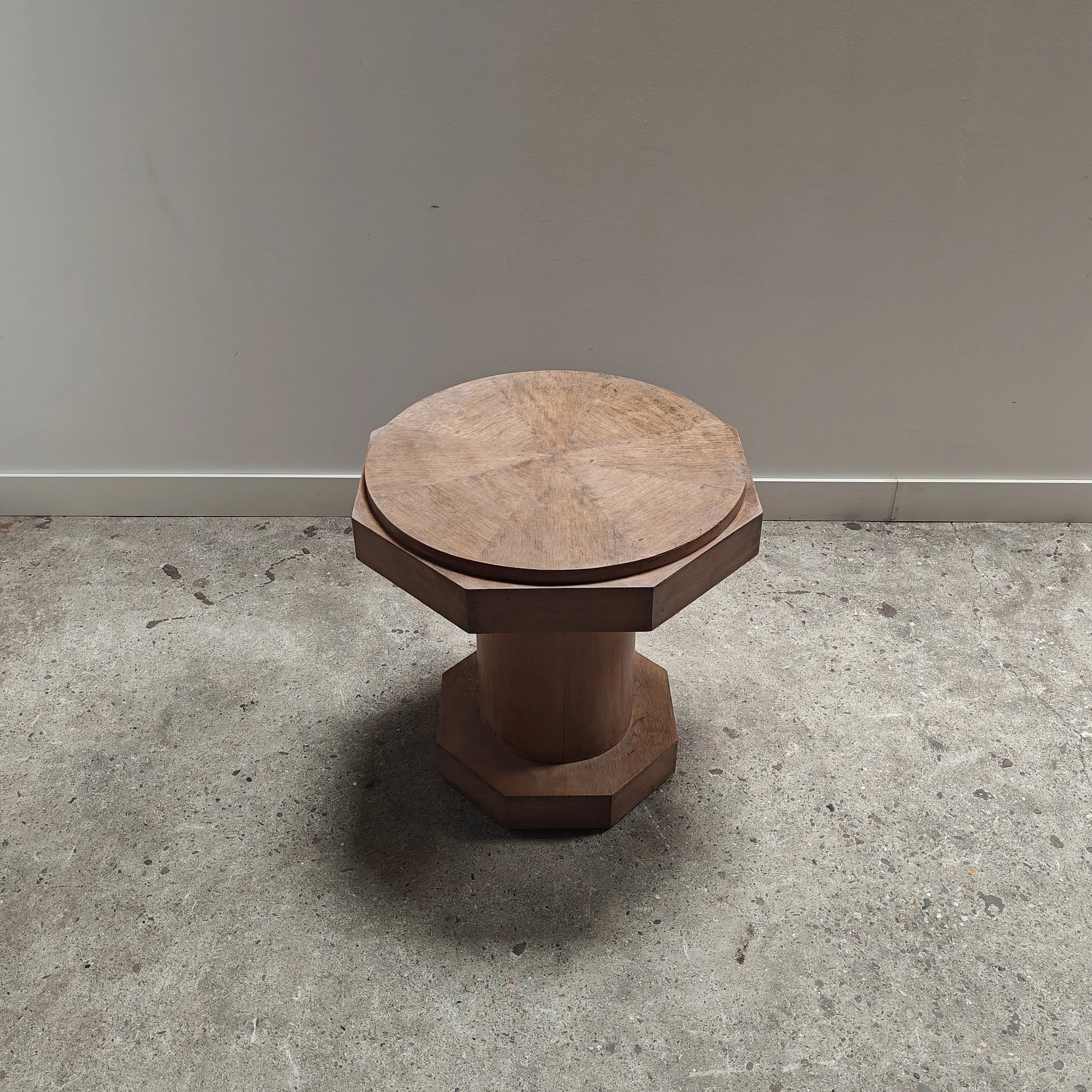 Modernist hexagonal shaped sidetable 1930s 7.jpg