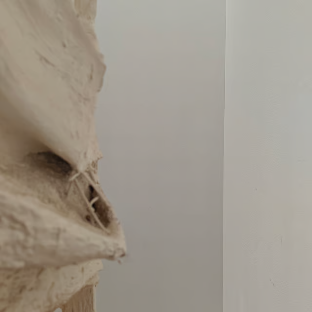 Wood and plaster experimental sculpture RD019 5.png