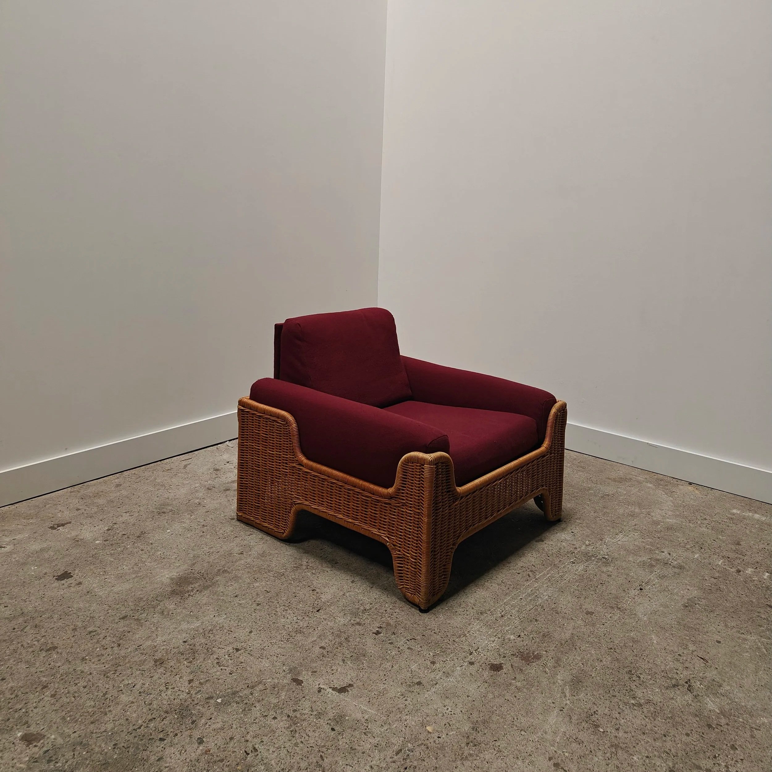 Modernist rattan armchair by Gebr Jonkers model Pistato4.jpg