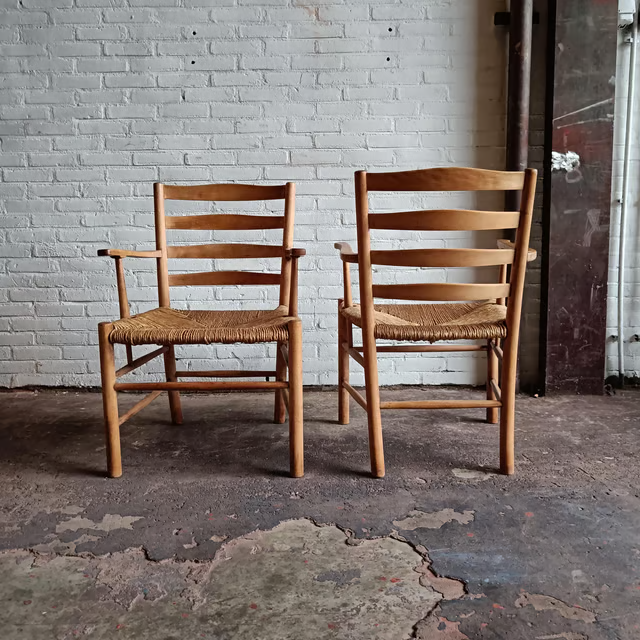 Kaare Klint 'church' arm chairs 8.png