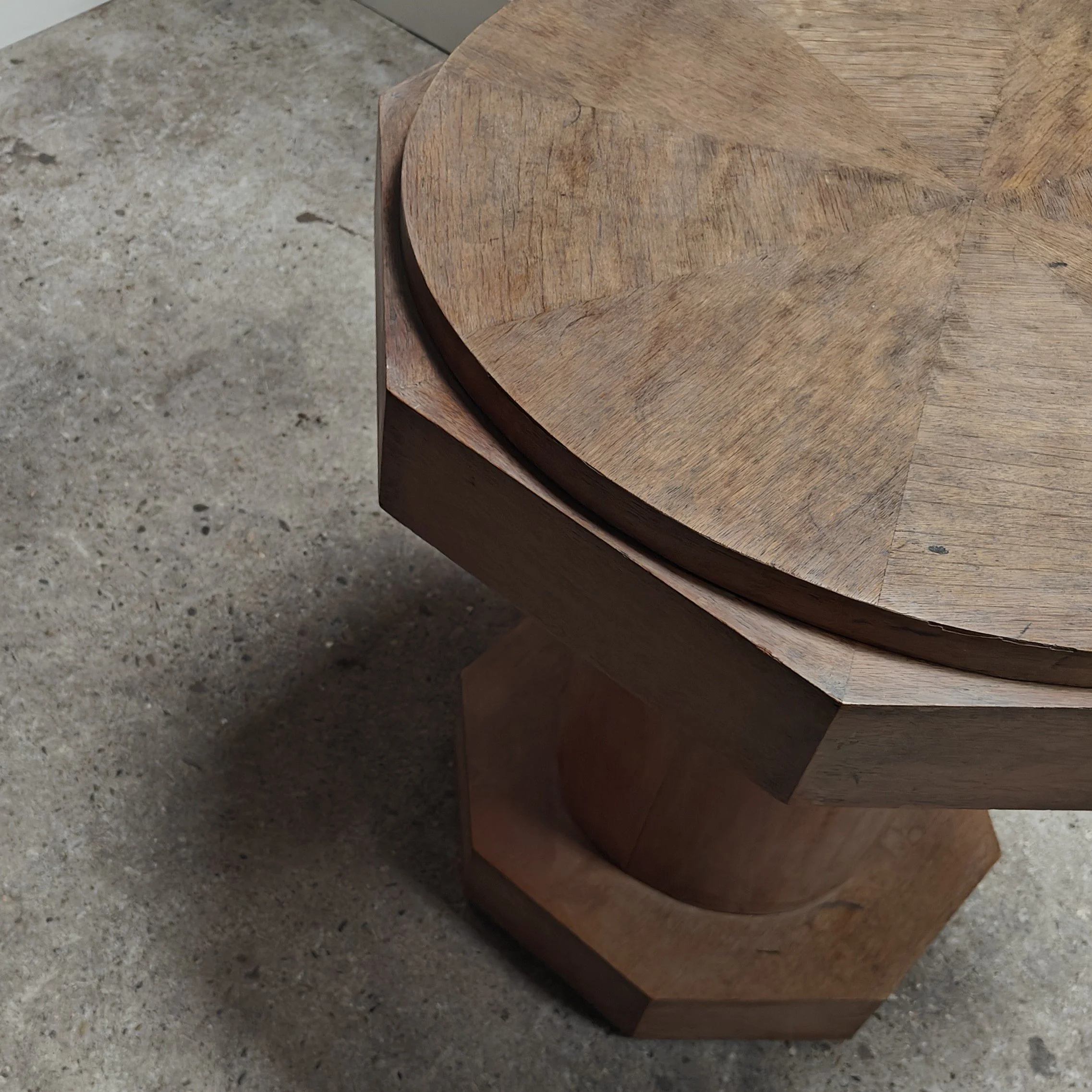 Modernist hexagonal shaped sidetable 1930s 6.jpg