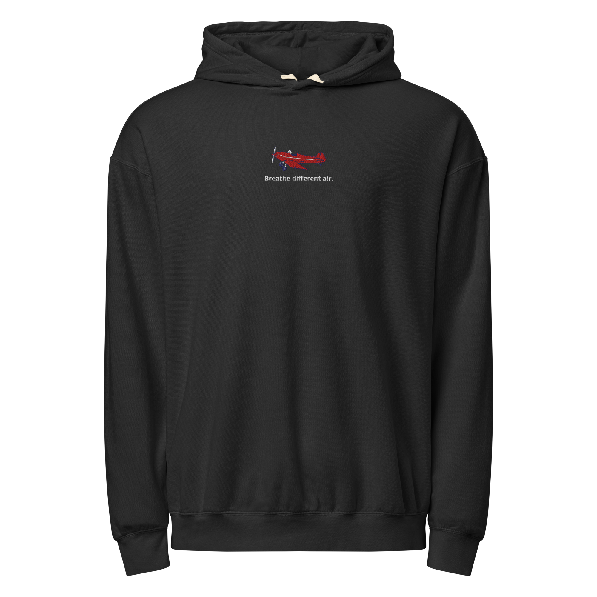 Breathe Different Air Plane - Hoodie - 45 Shots