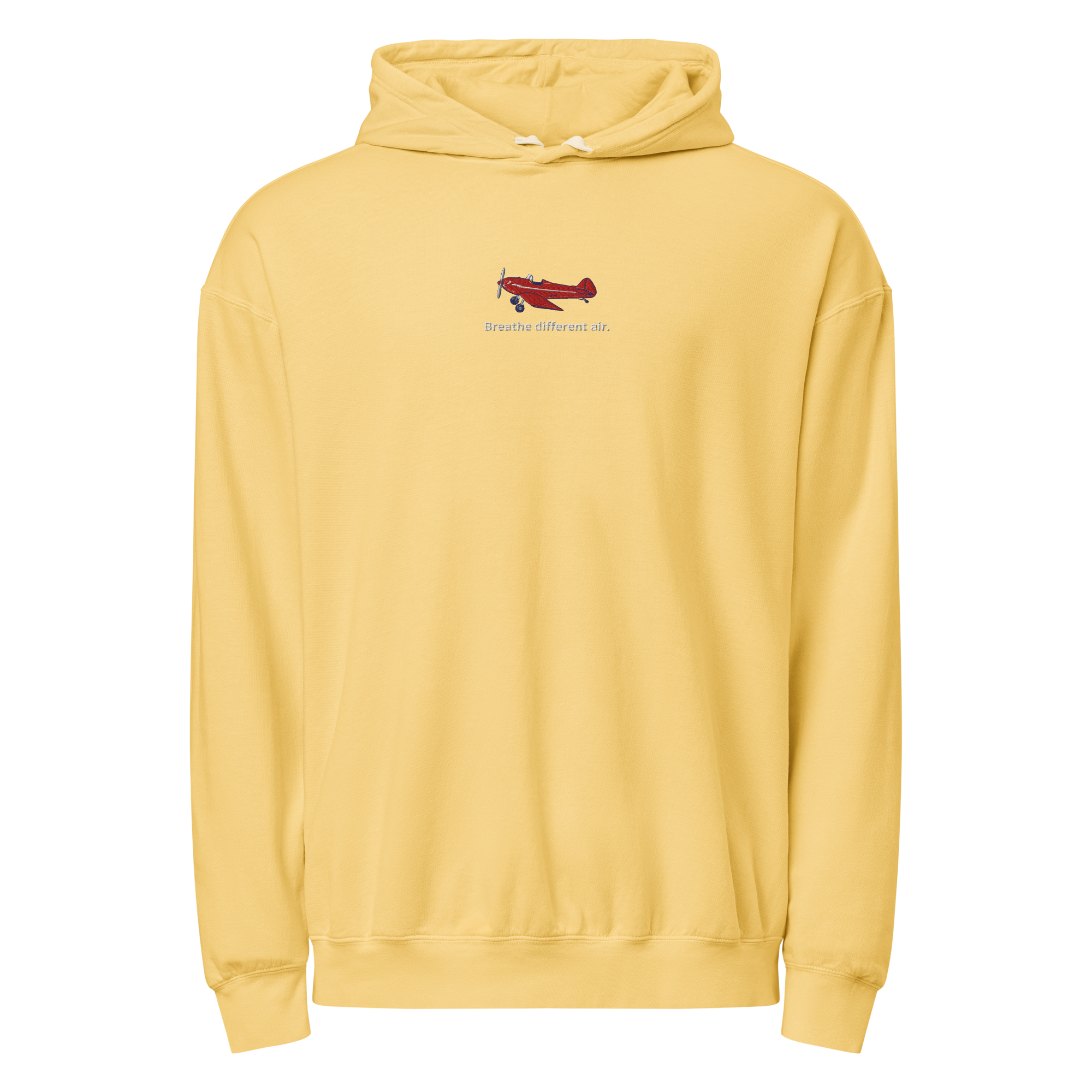 Breathe Different Air Plane - Hoodie - 45 Shots