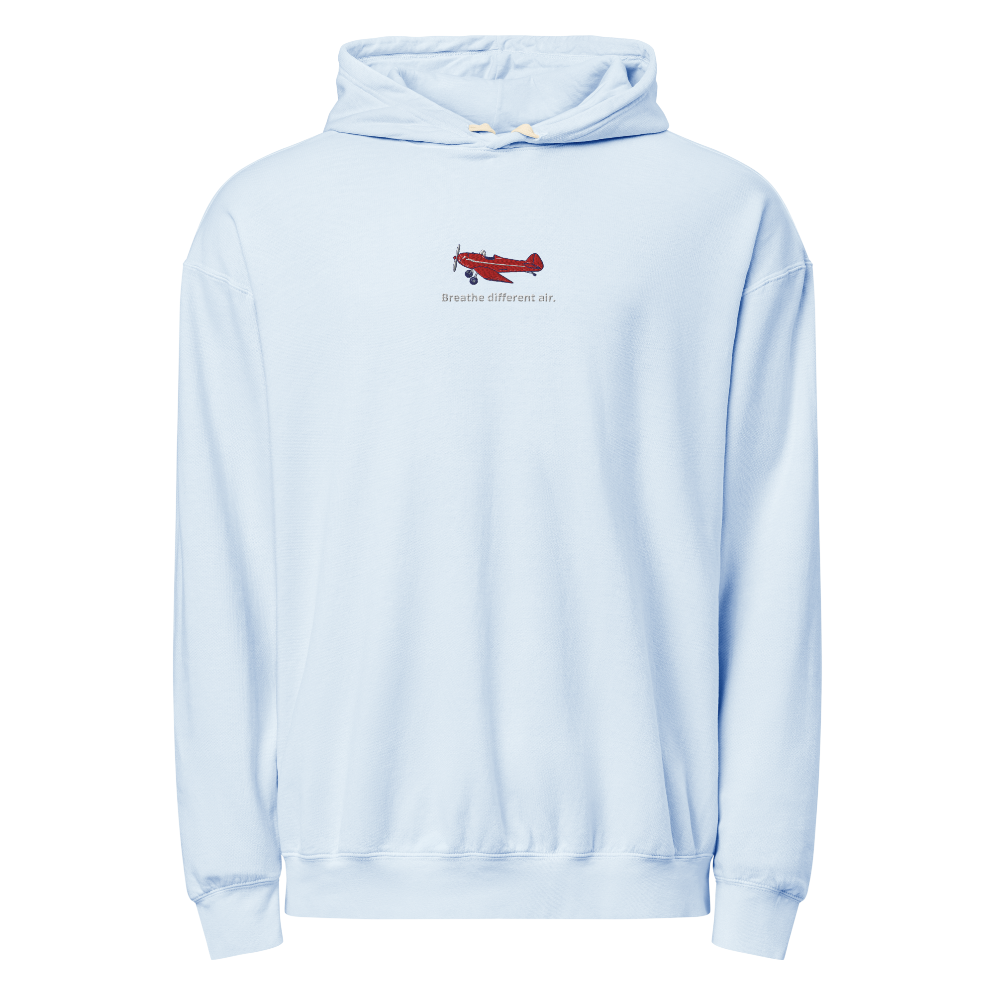 Breathe Different Air Plane - Hoodie - 45 Shots