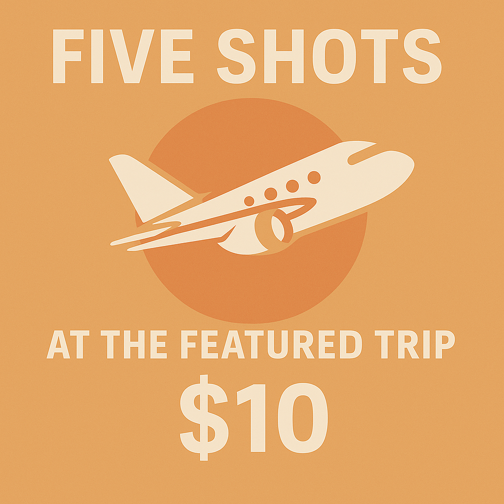 5 Shots at the Featured Experience