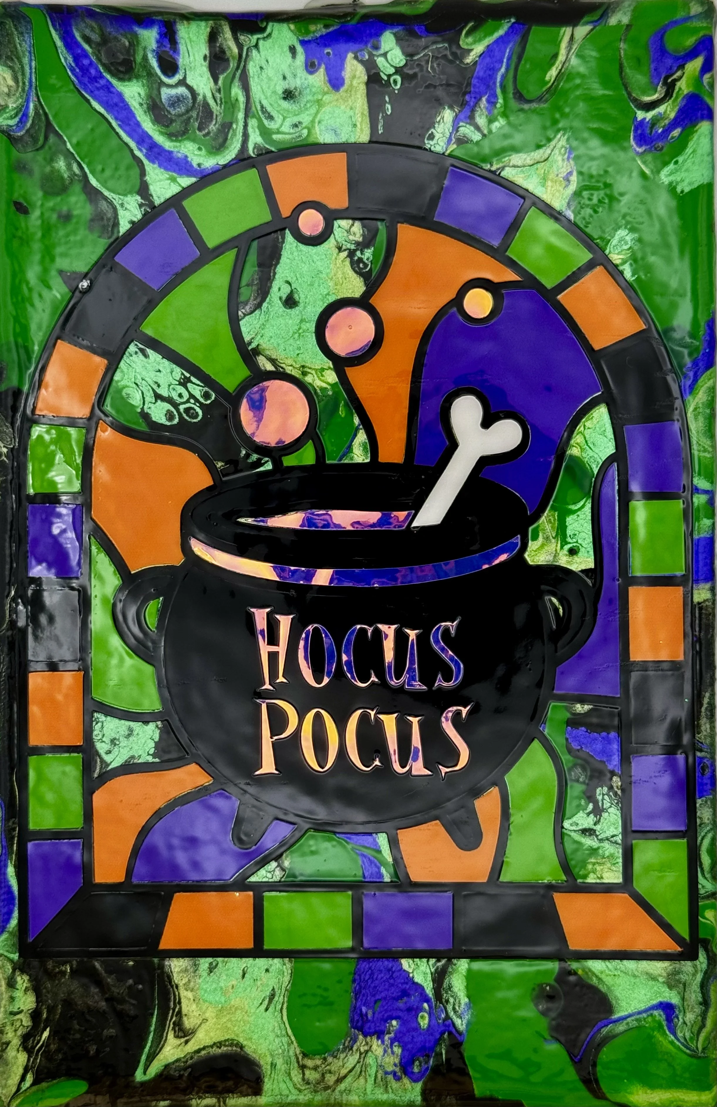 Hocus Pocus Stained Glass