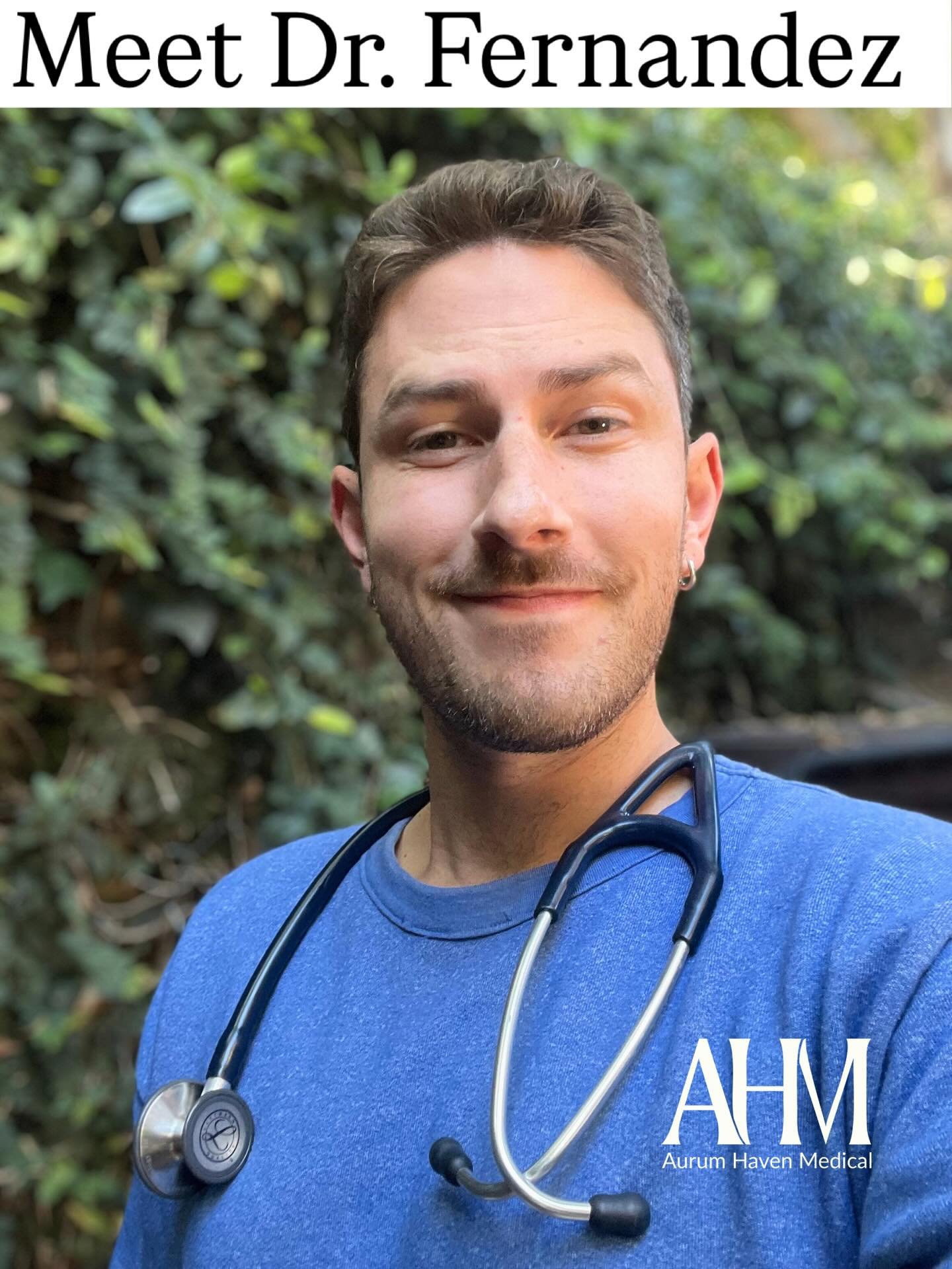 Hi, I&rsquo;m Dr. John Fernandez &mdash; the physician behind Aurum Haven Medical.
After more than a decade in gender-affirming medicine, I opened AHM to create a space where care feels calm, compassionate, and deeply human.

My background includes f