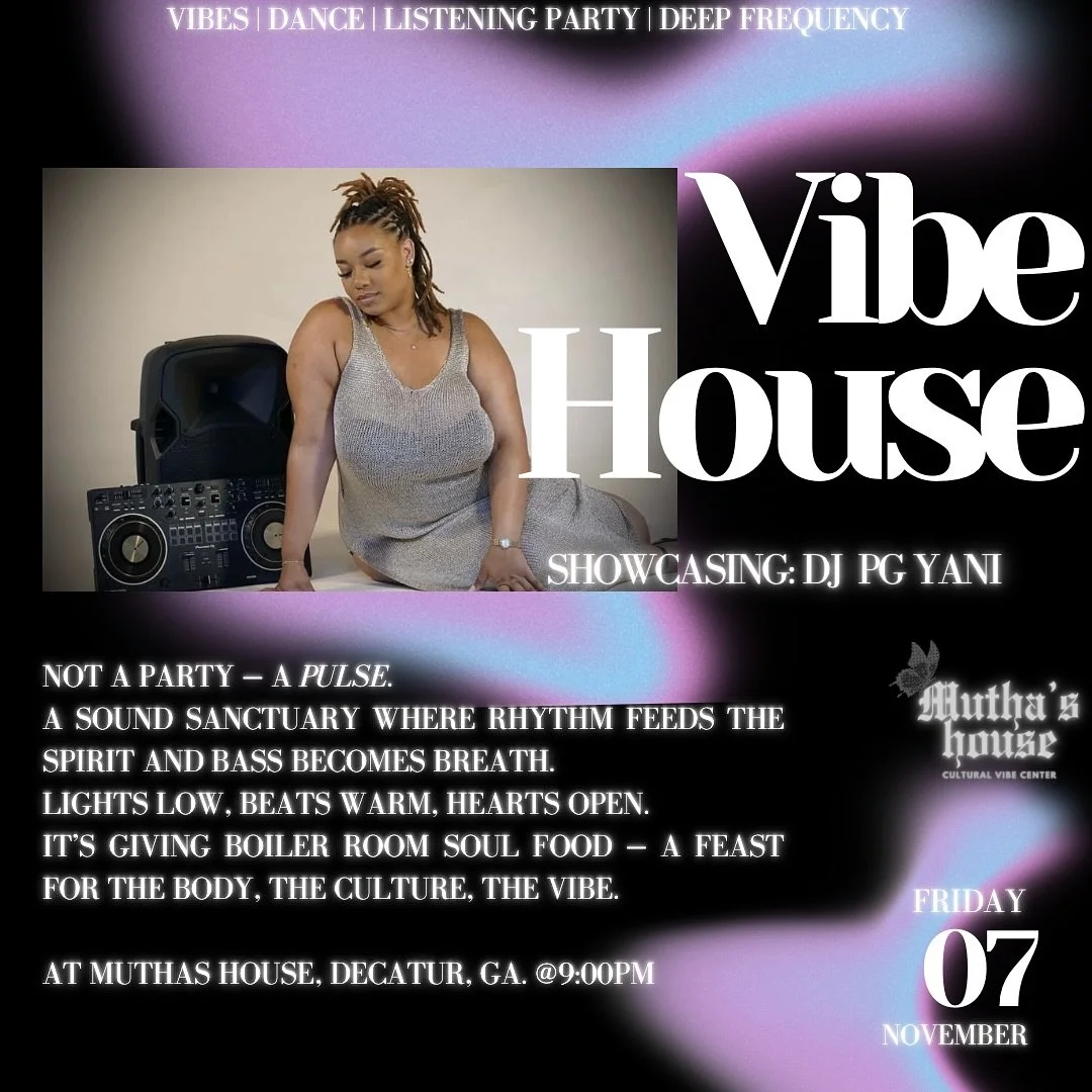 If it don&rsquo;t make you close your eyes and bite your lip&hellip; it ain&rsquo;t Vibe House R&amp;B 😏
Slide through Mutha&rsquo;s House as the dj PG Yani keeps the sensual energy flowing and that fireplace glows all night.
Grown-folk energy only,
