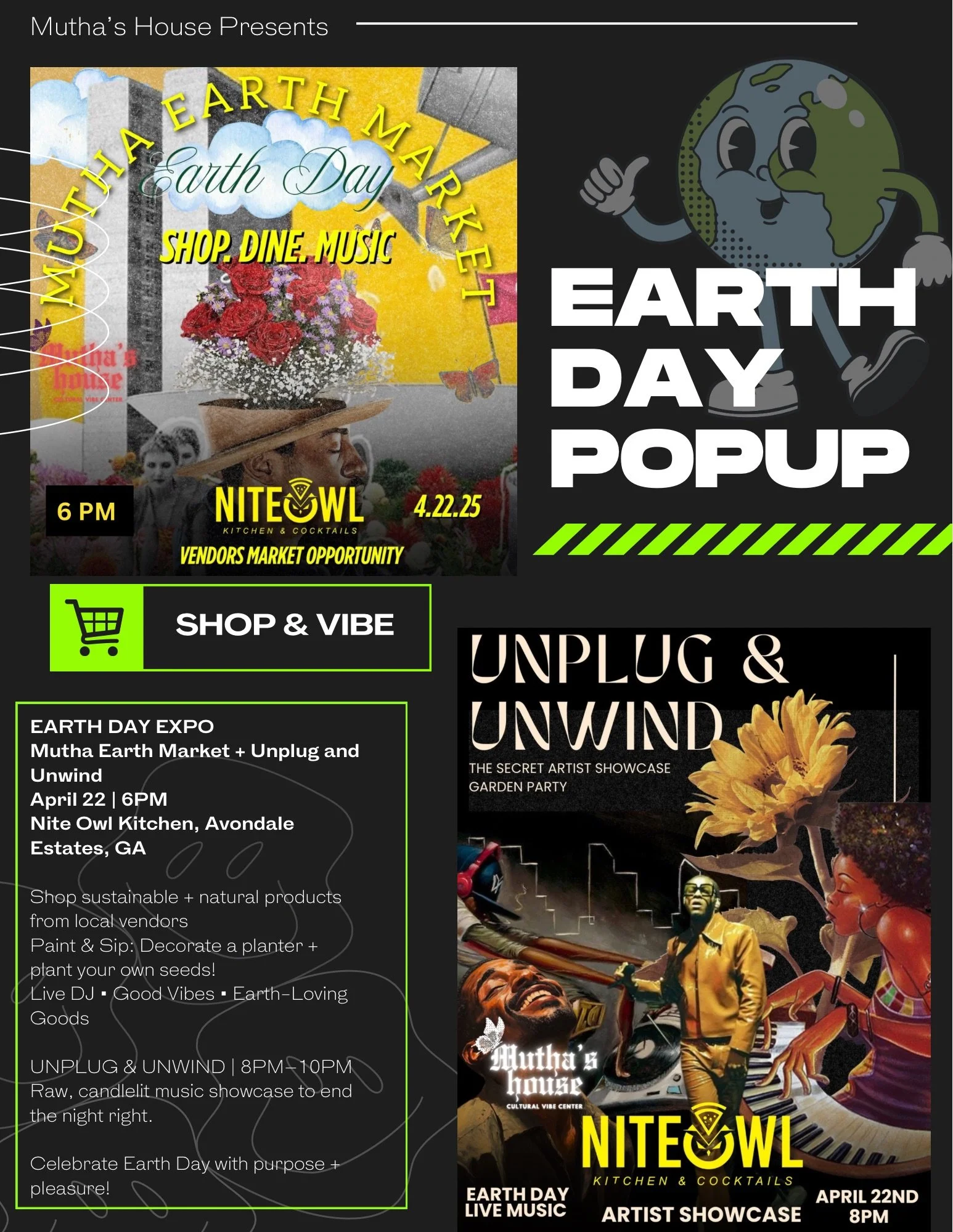 Black Green Modern Buy 2 for the Price of 1 Flyer.png