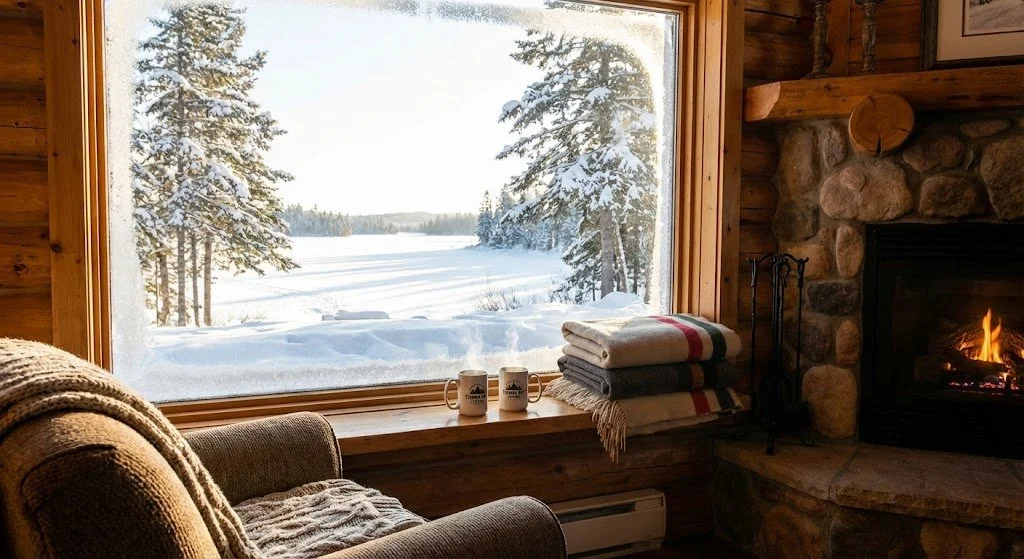 The Ice is Nice and the Cocoa is Hot