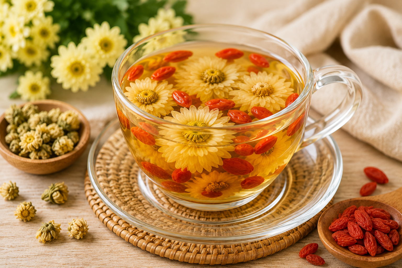 Tea Therapy: Traditional Chinese Medicine Drinks for Hot, Dry Weather