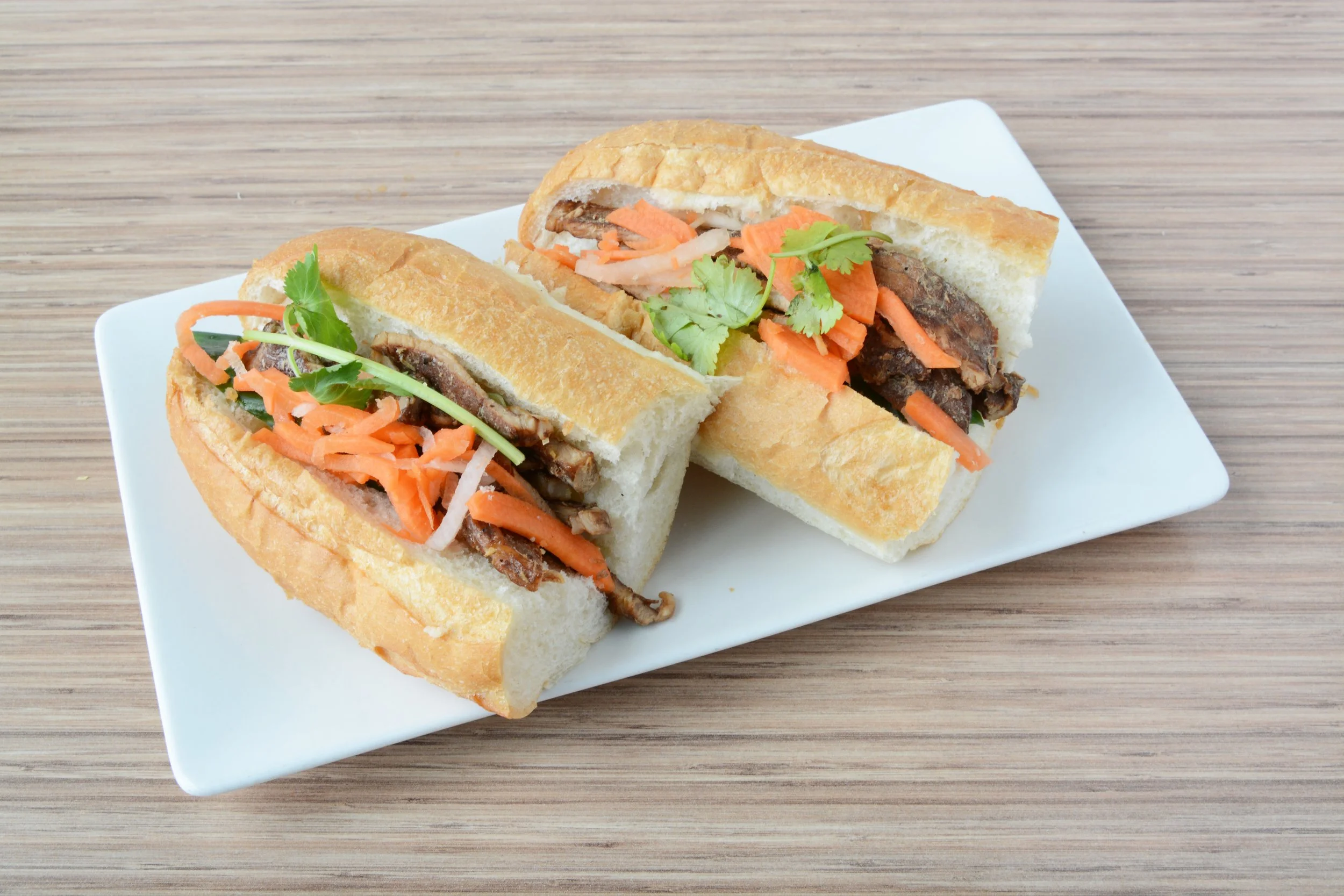 31. Lemongrass Pork Banh Mi Sandwich