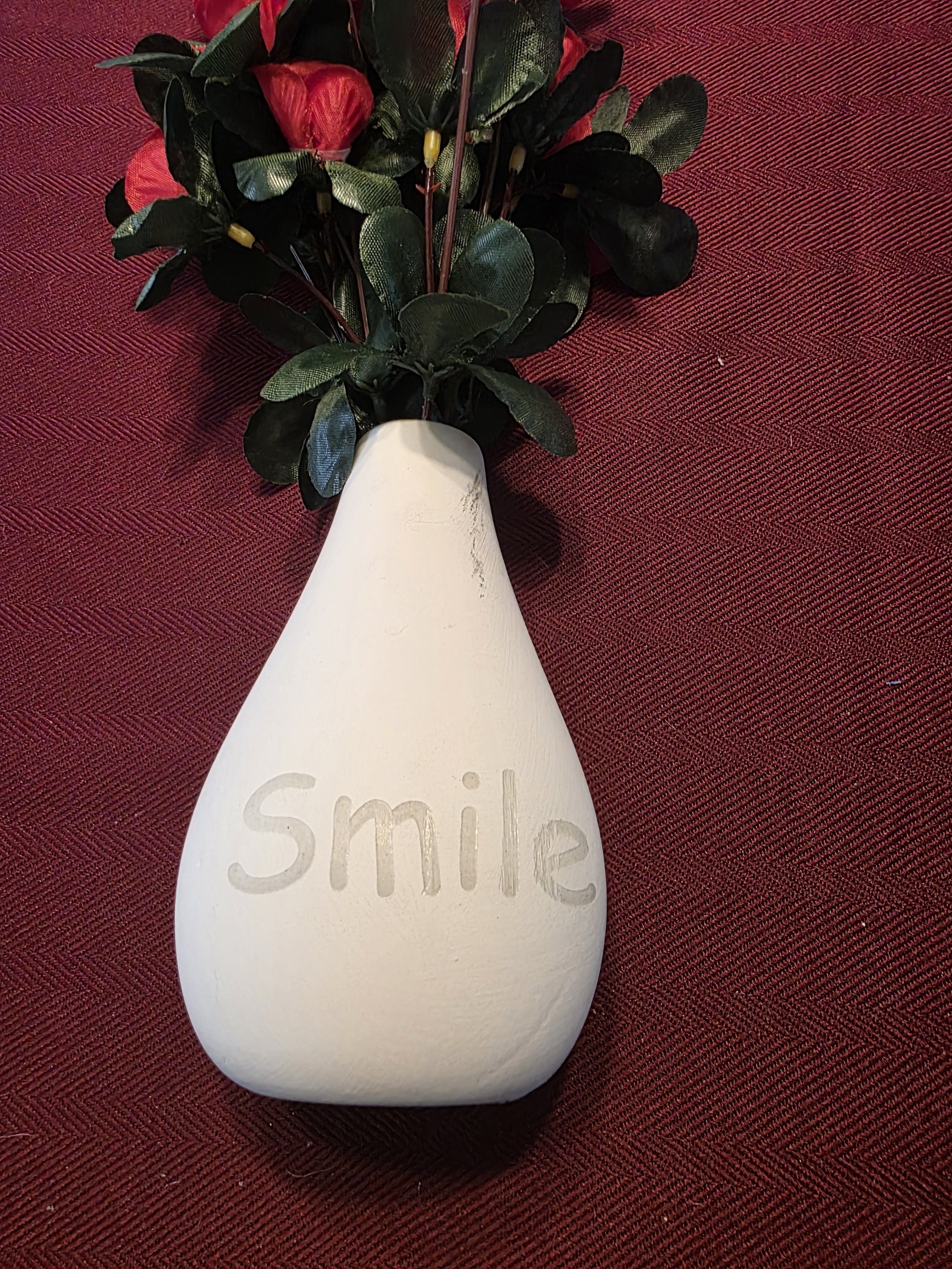 Laser engraved Vases