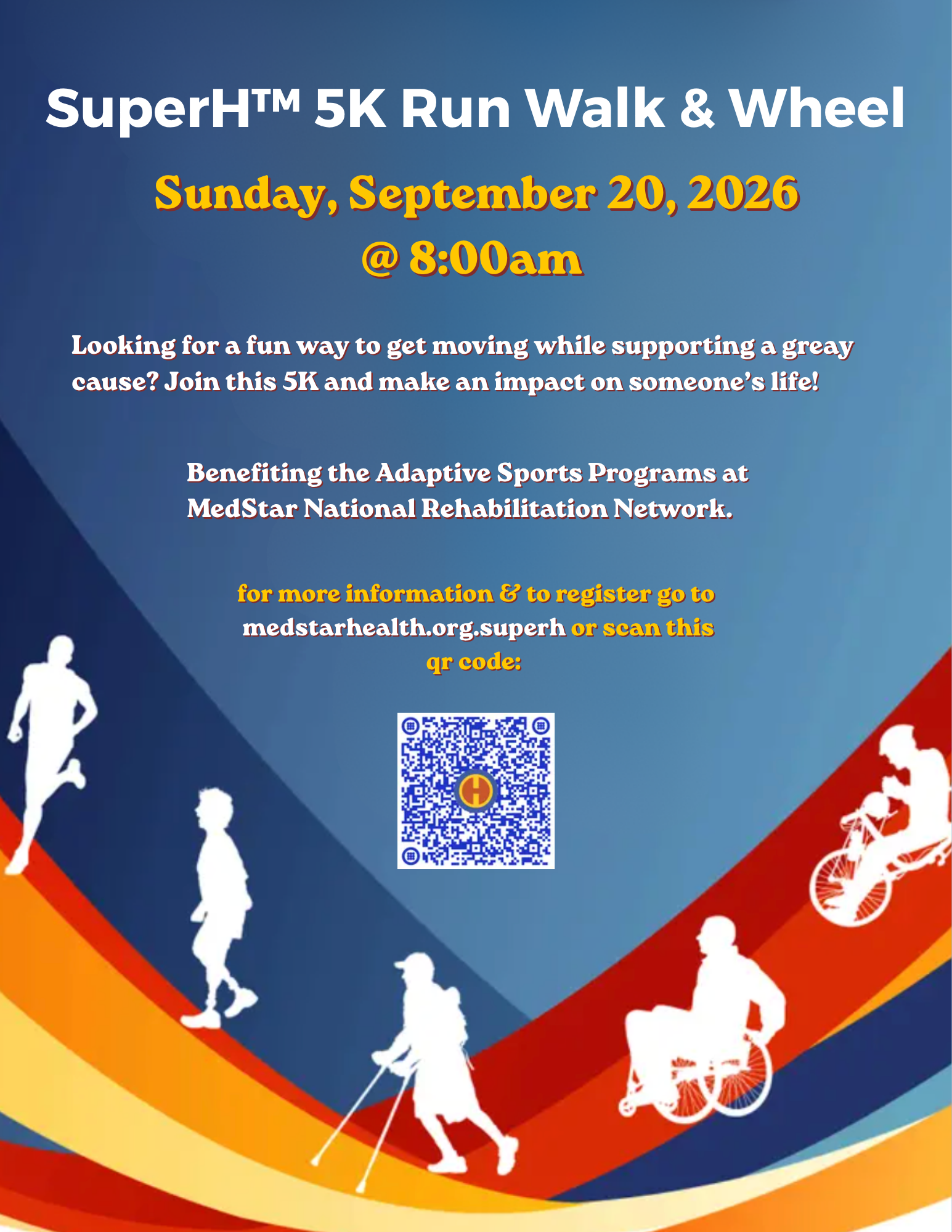 SuperH™ 5K Run Walk &amp; Wheel